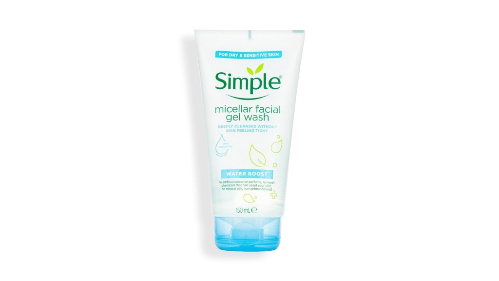 Simple Water Boost Micellar Gel Wash