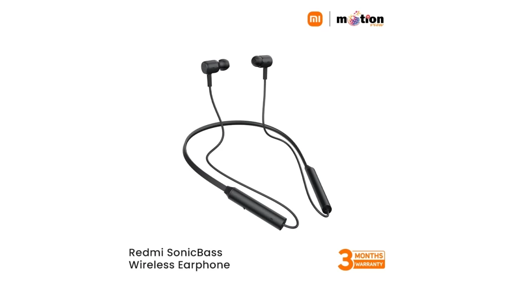 Redmi SonicBass Wireless Earphone ENC & IPX4 - Black