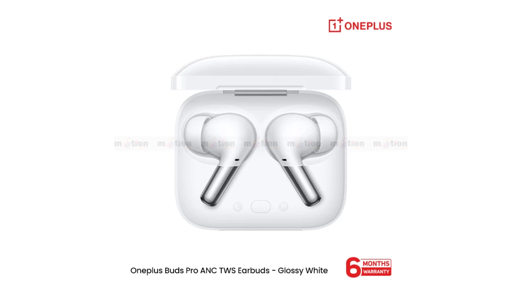OnePlus Buds Pro ANC TWS Earbuds - Glossy White